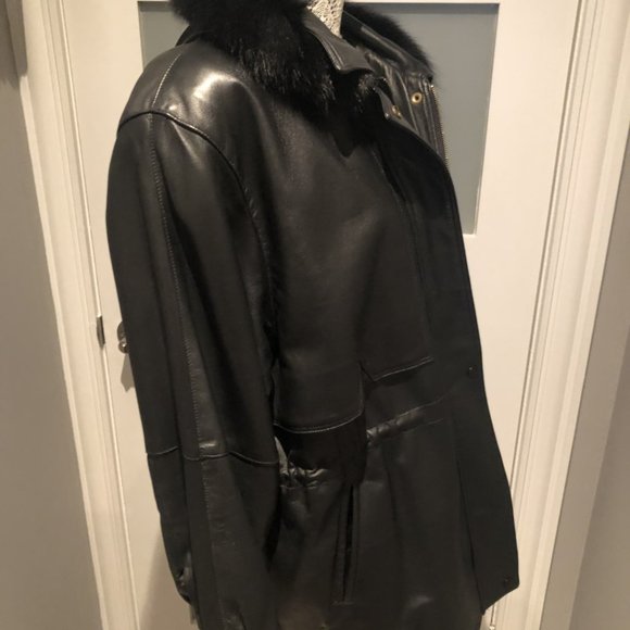 High Quality SzXXL NWTs Italian Lamb Leather coat - Picture 5 of 10